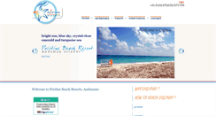 Desktop Screenshot of andamanpristineresorts.com